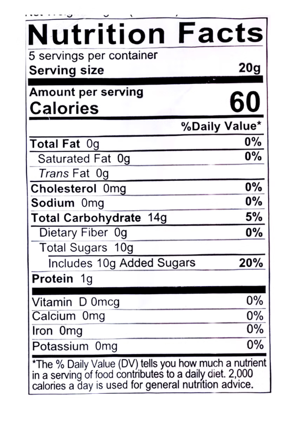 Want Want QQ Gummy Peach 20g