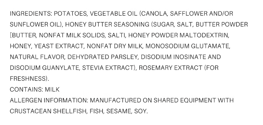 Calbee Honey Butter 80g